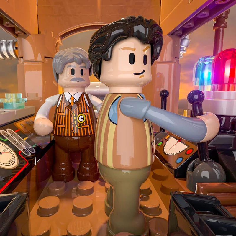 FunWhole F9047 Steampunk City Bridge Modular Buildings