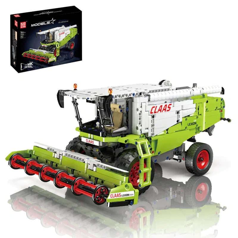 [With Motor] MouldKing 17014S Harvester Technic