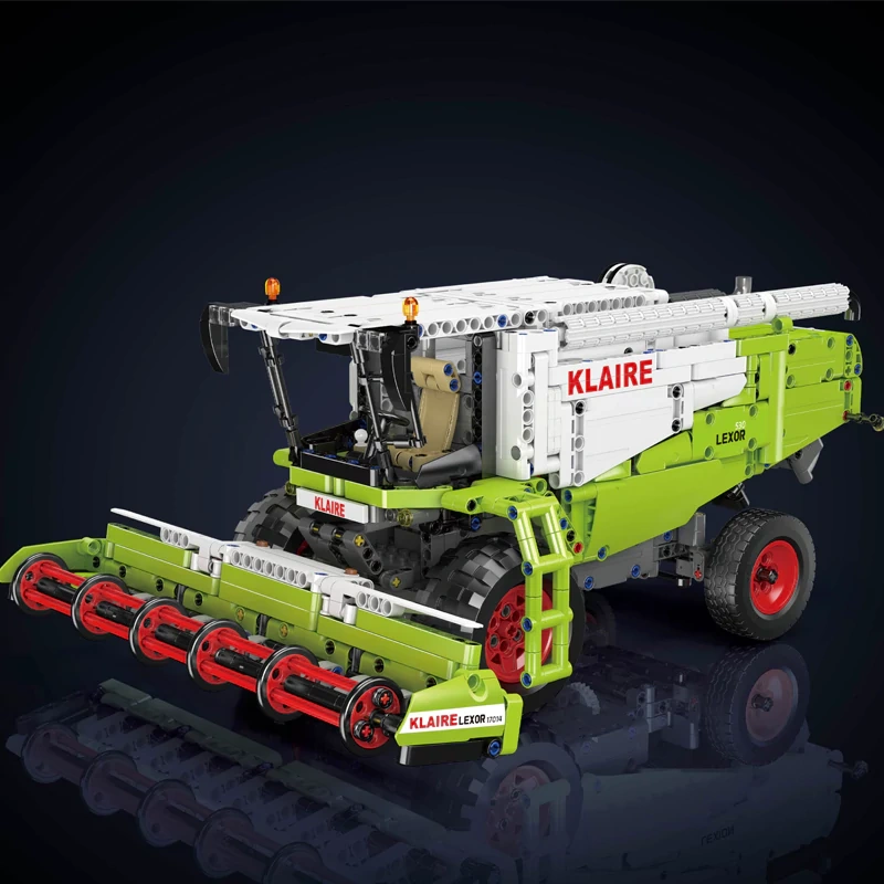 [With Motor] MouldKing 17014S Harvester Technic