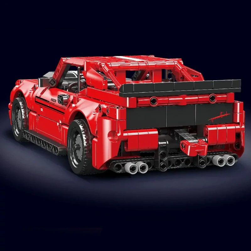 MouldKing 15080S Challenger Pull Back Car Technic