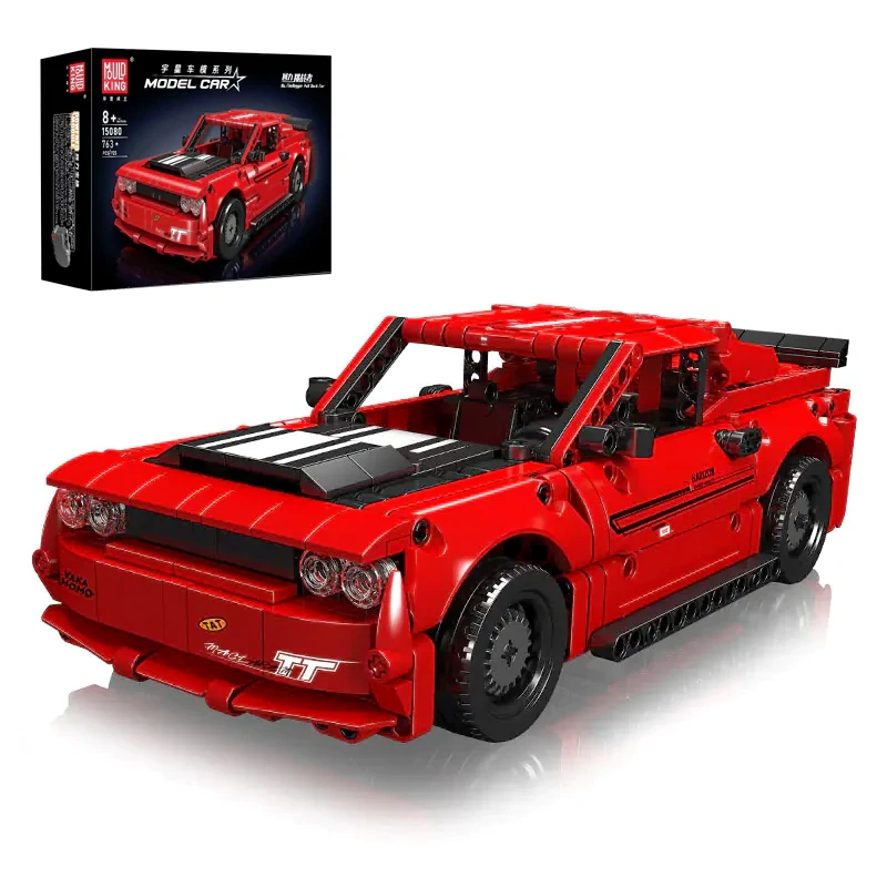MouldKing 15080S Challenger Pull Back Car Technic