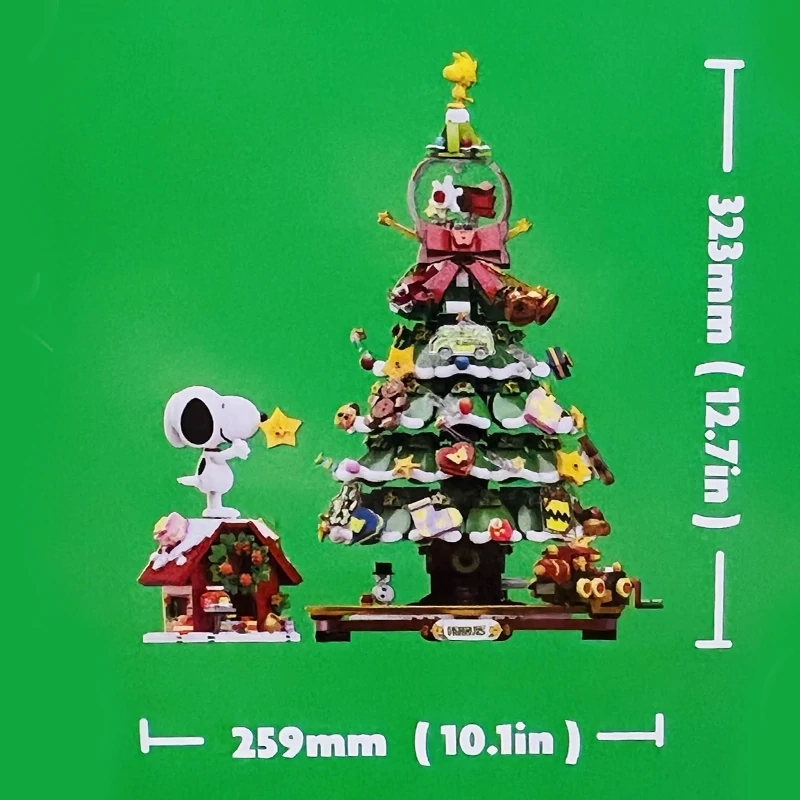 Pantasy 86909 Snoopy Christmas Tree Christmas