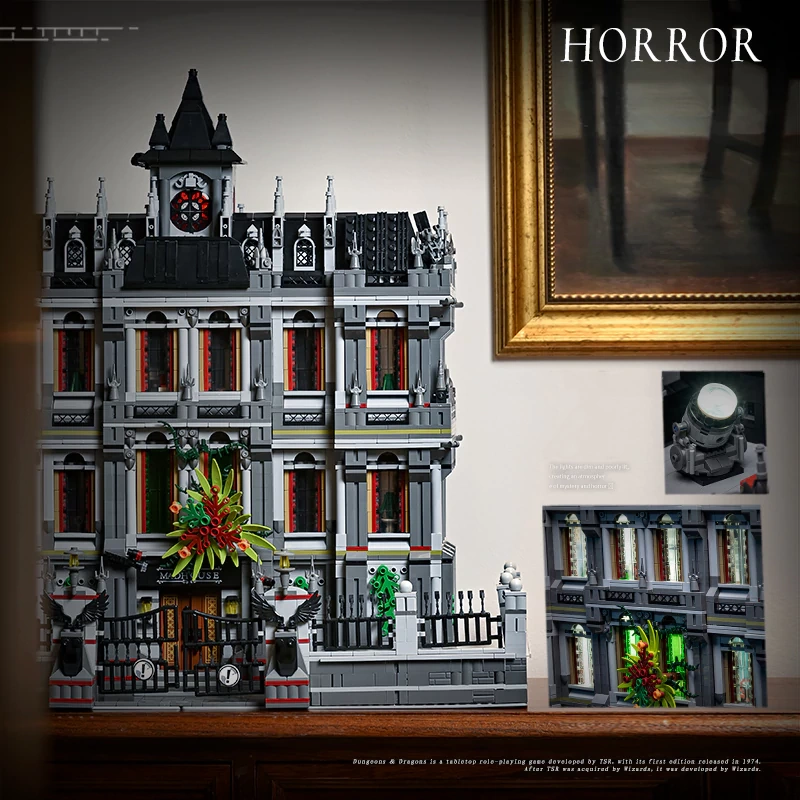 Studio MOC 613002 Lunatic Hospital Modular Buildings