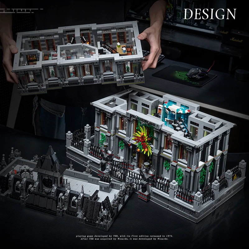 Studio MOC 613002 Lunatic Hospital Modular Buildings