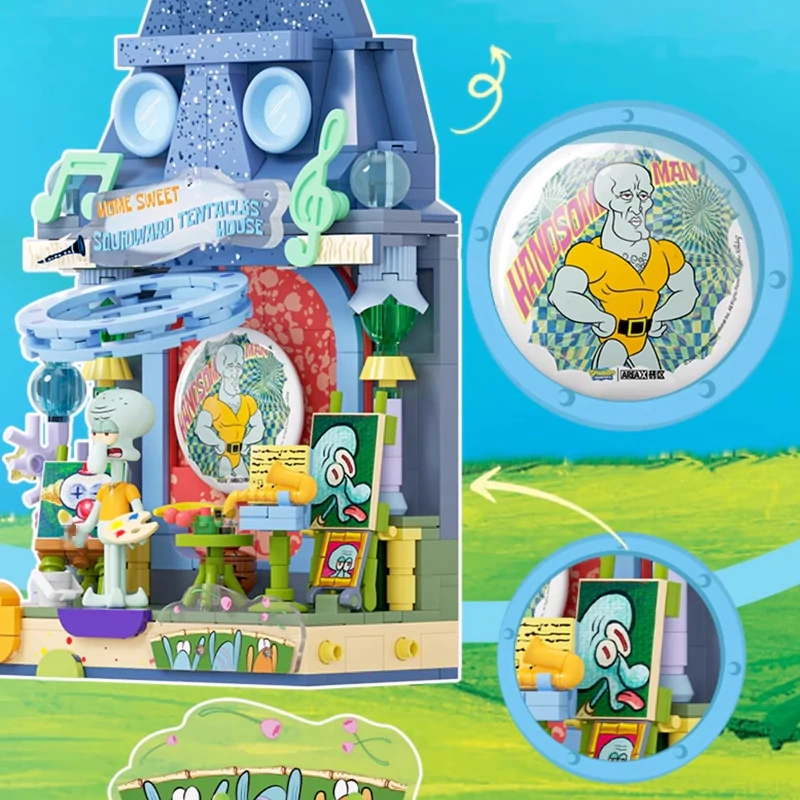 Area-X SpongeBob SquarePants Fantastic Window Sill Movie