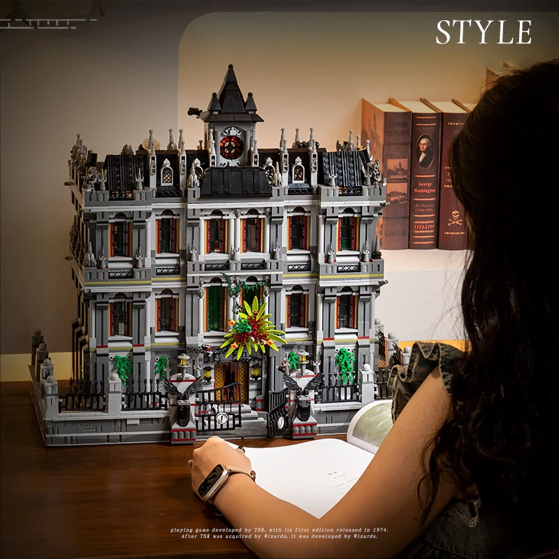 Studio MOC 613002 Lunatic Hospital Modular Buildings