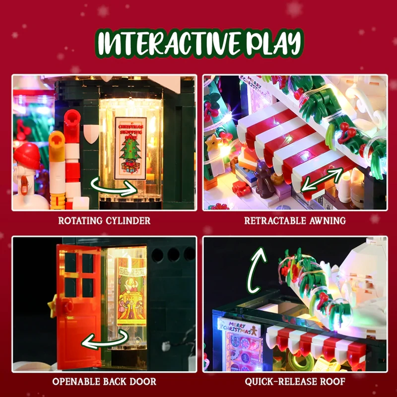 FunWhole F9055 Christmas Newsstand Christmas