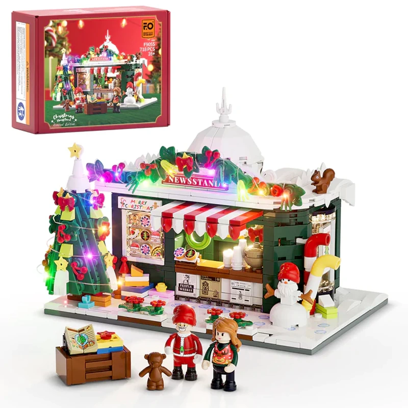 FunWhole F9055 Christmas Newsstand Christmas