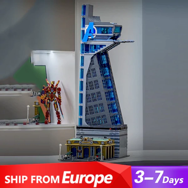 [Pre-sale] [Deal] Studio MOC 55120 Avengers Tower Hero Tower Movie Europe Warehouse Express