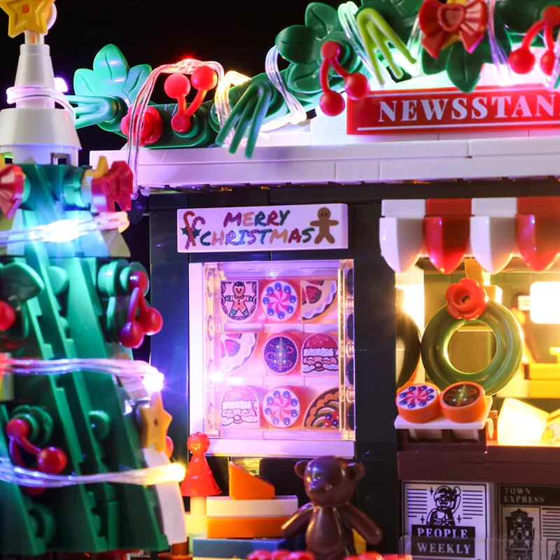 FunWhole F9055 Christmas Newsstand Christmas