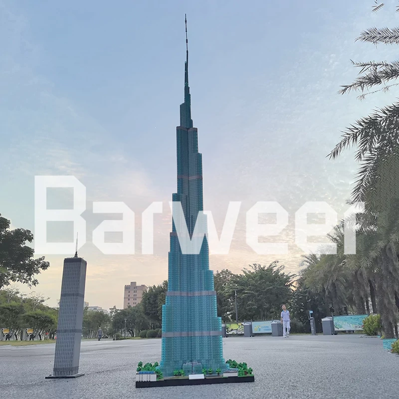 Studio MOC 104784 Dubai Burj Khalifa Tower Modular Buildings