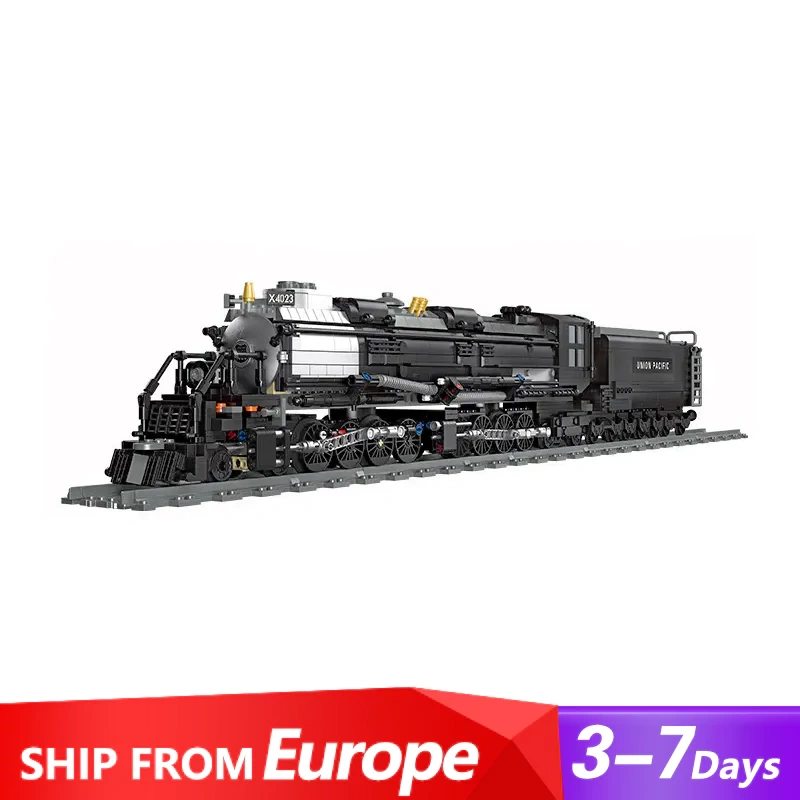 JIESTAR 59005 The Bigboy Steam Locomotive Train Europe Warehouse Express