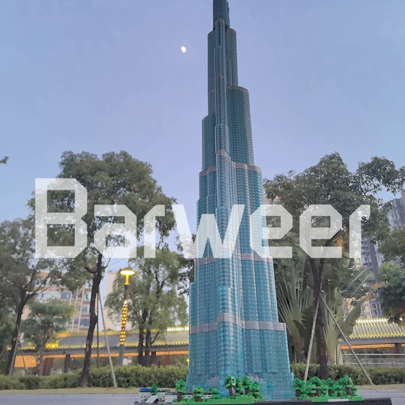 Studio MOC 104784 Dubai Burj Khalifa Tower Modular Buildings