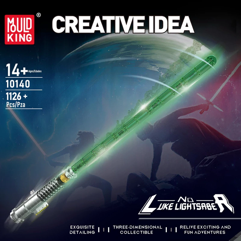 MouldKing 10140 Luke Lightsaber Star Wars