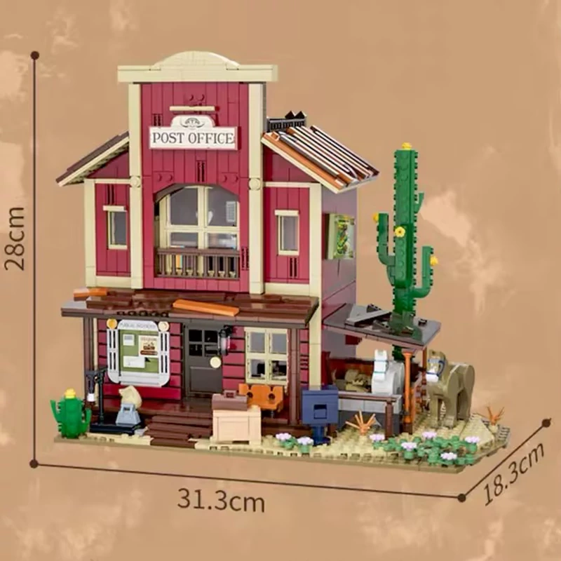FunWhole F9044 Old West Post Office Modular Buildings
