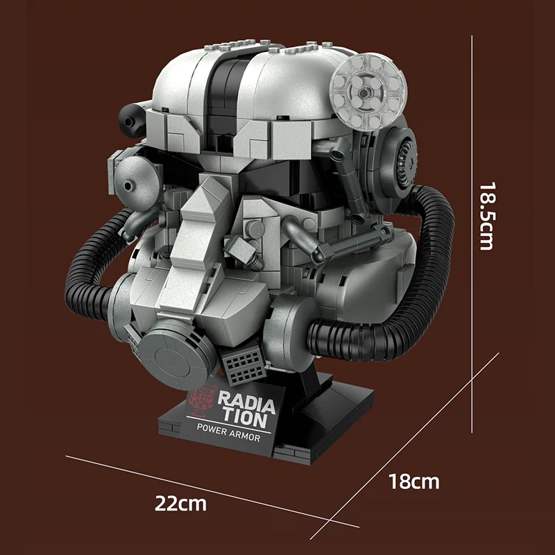 Fallout Power Armor Helmet – Collectible Sci-Fi Gear