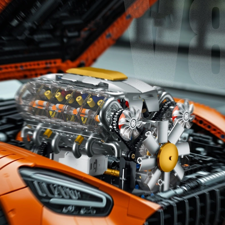 Goqi GOQI GQ-364 V8 Engine Technic