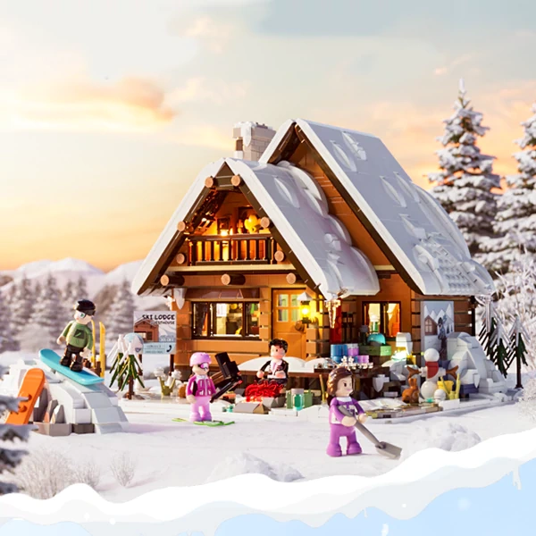 FunWhole F9041 ski lodge Modular Buildings