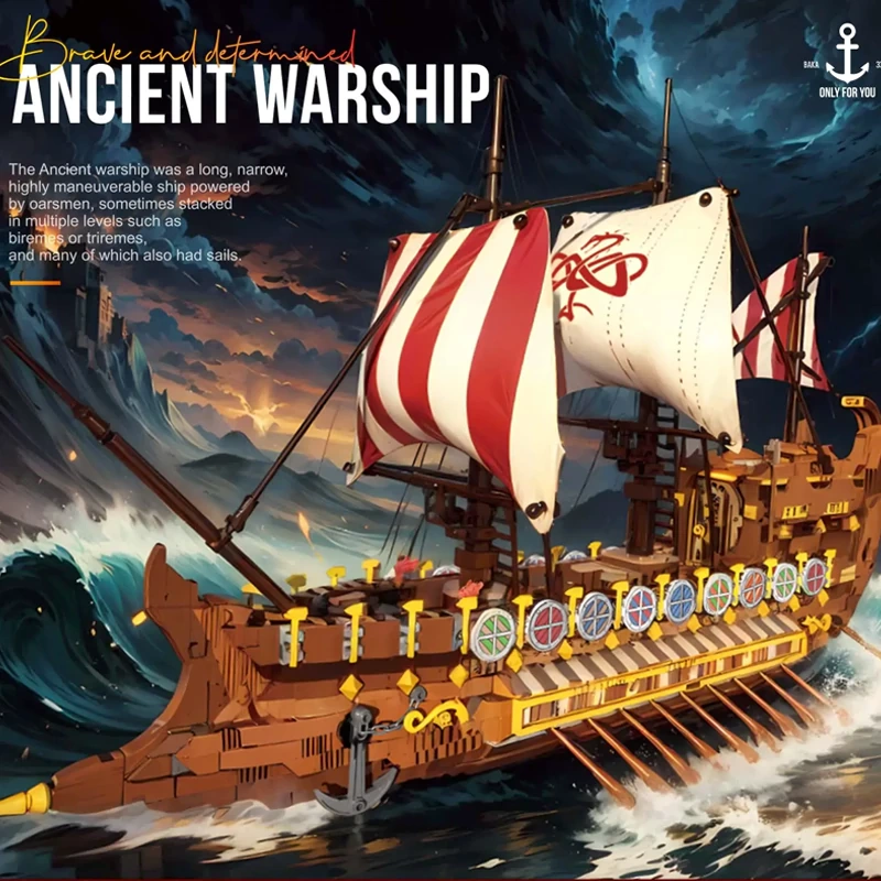 [Pre-sale] BAKA 33303 Ancient Warship Historical