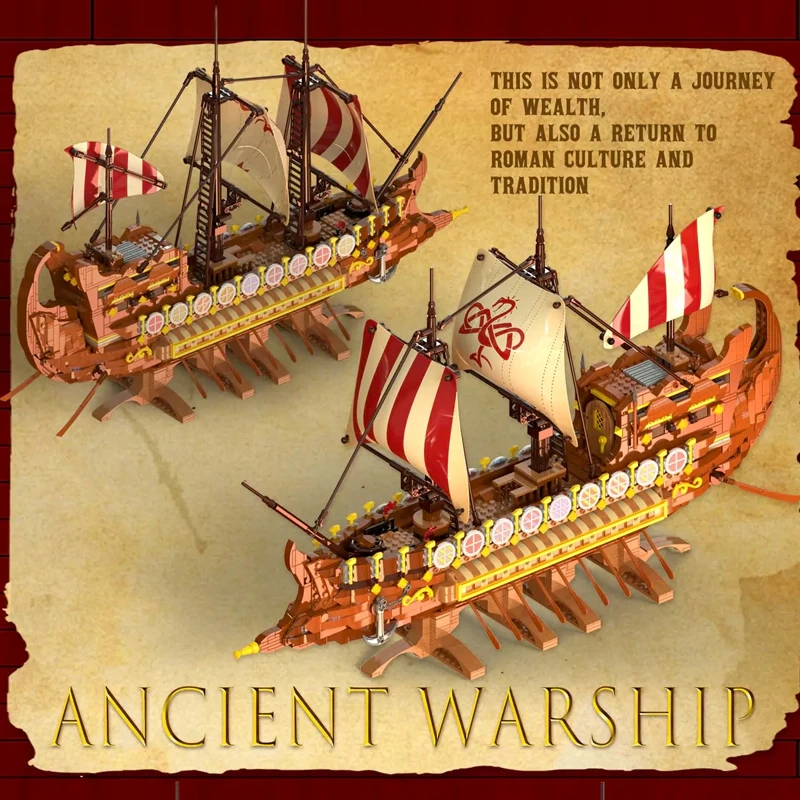 [Pre-sale] BAKA 33303 Ancient Warship Historical