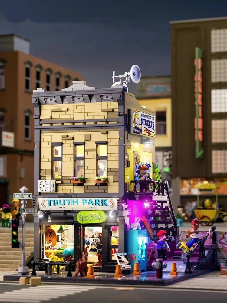 FunWhole F9051 American Street: Skate Shop Modular Buildings