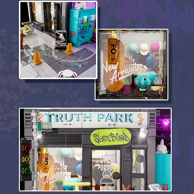 FunWhole F9051 American Street: Skate Shop Modular Buildings