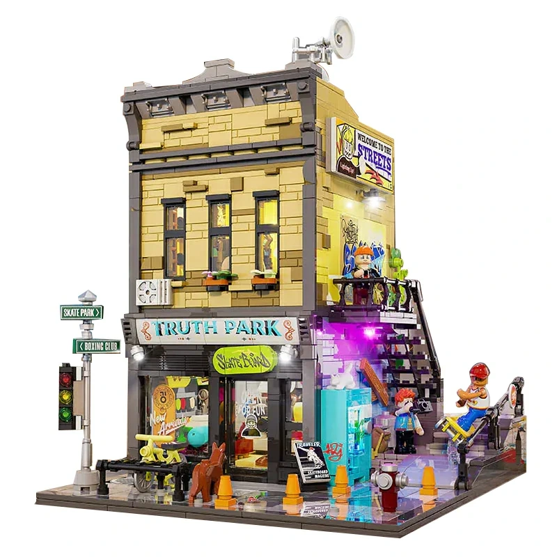 FunWhole F9051 American Street: Skate Shop Modular Buildings