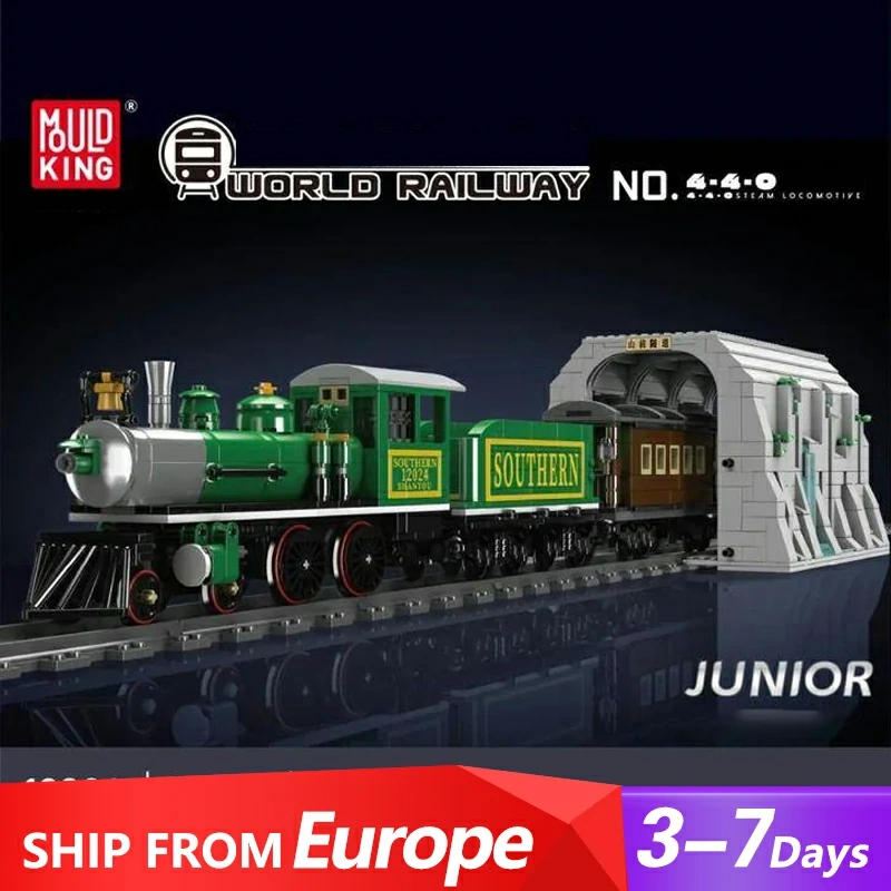 [Pre-sale] MouldKing 12024 4-4-0 Steam Locomotive Technic