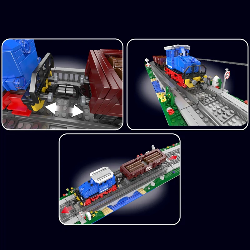 MouldKing 12038 ESU KG230 Diesel Locomotive Technic