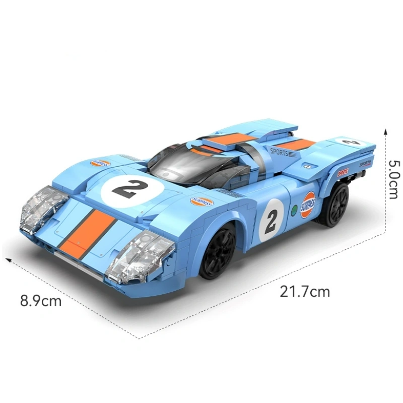 CaDa 1:20 10 Stud Wide Car Model Technic