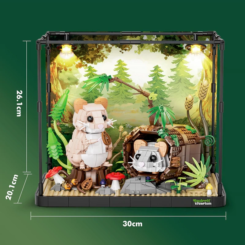 Curated visual reference: Building A Hamster Vivarium Reference: Dk 7018 Hamster Vivarium Creator Expert