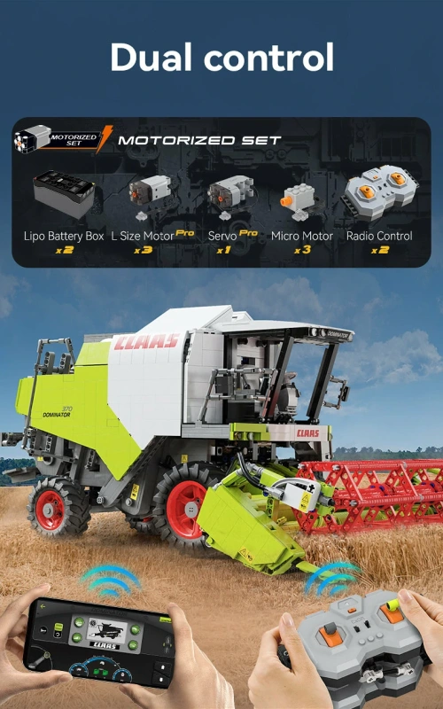 CaDA C61508 CLAAS Dominator 370 Harvester 1:17 Technic