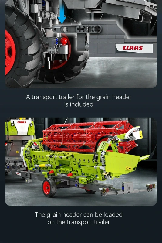 CaDA C61508 CLAAS Dominator 370 Harvester 1:17 Technic
