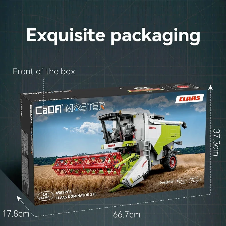 CaDA C61508 CLAAS Dominator 370 Harvester 1:17 Technic