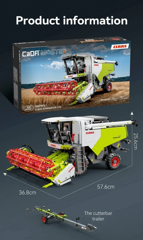 CaDA C61508 CLAAS Dominator 370 Harvester 1:17 Technic