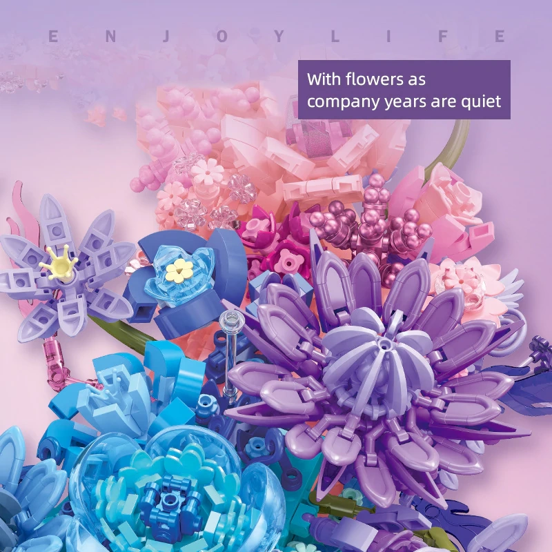 JIESTAR JJ9163 Moon Flower Creator Expert