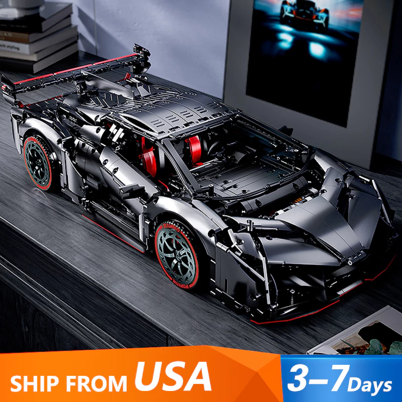 K-BOX 10522 Lamborghini Poison Sports Car Technic US Warehouse Express