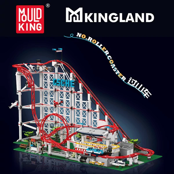 [Pre-sale] MouldKing 11014 Roller Coaster Creator Expert Europe Warehouse Express
