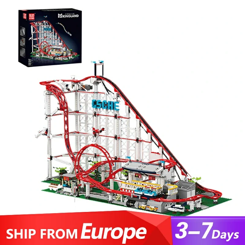 [Pre-sale] MouldKing 11014 Roller Coaster Creator Expert Europe Warehouse Express