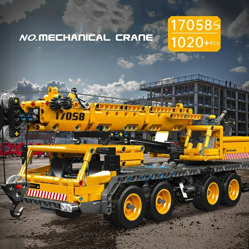MouldKing 17058S Mechanical Crane Technic