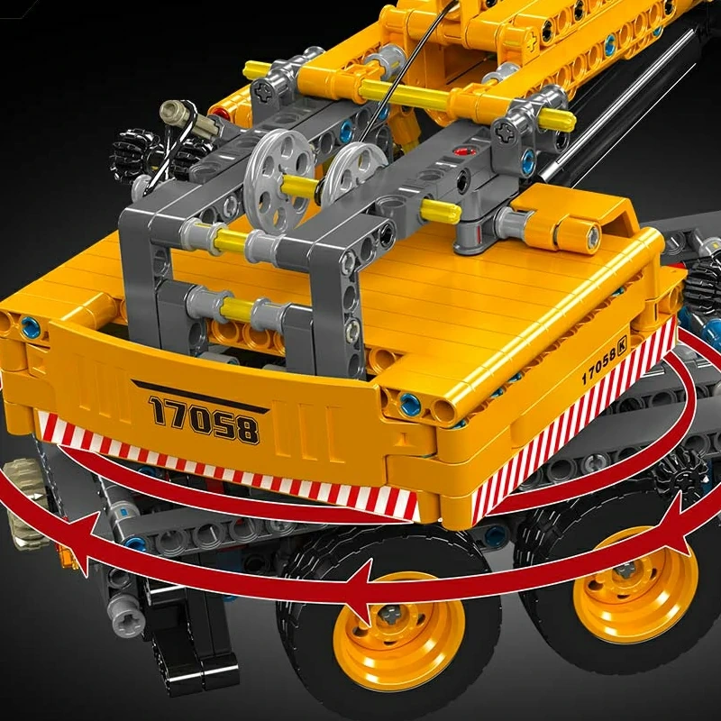 MouldKing 17058S Mechanical Crane Technic