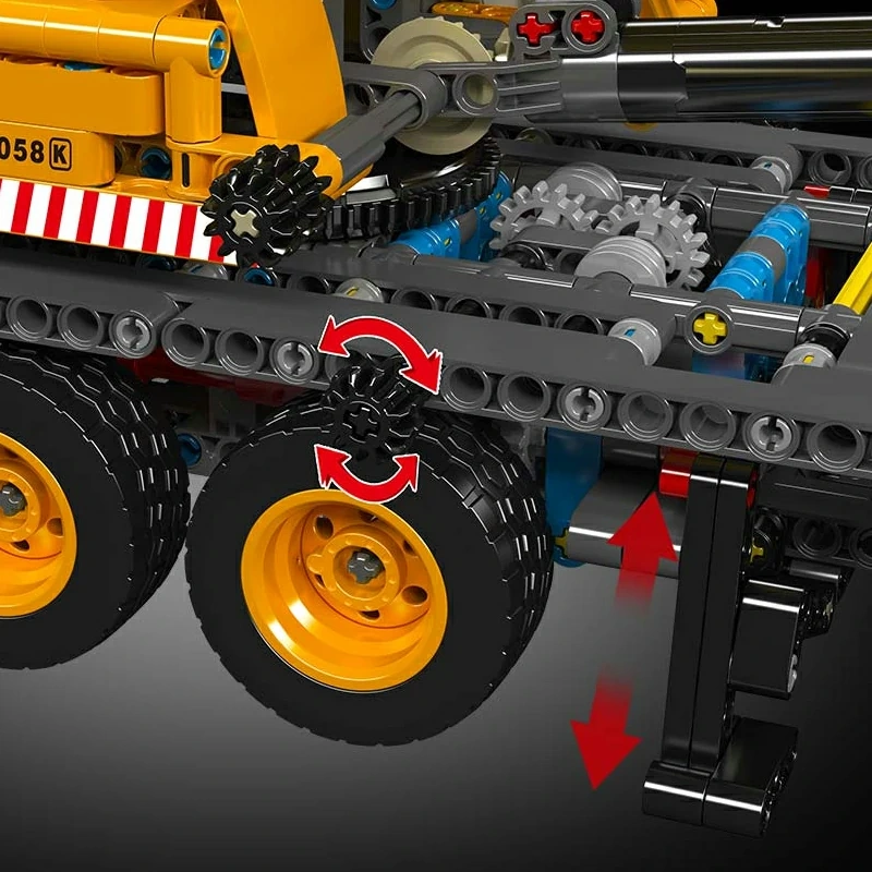 MouldKing 17058S Mechanical Crane Technic