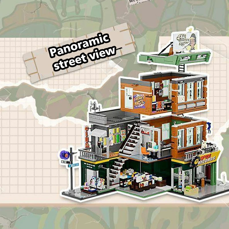 FunWhole F9058 Record Store Modular Buildings