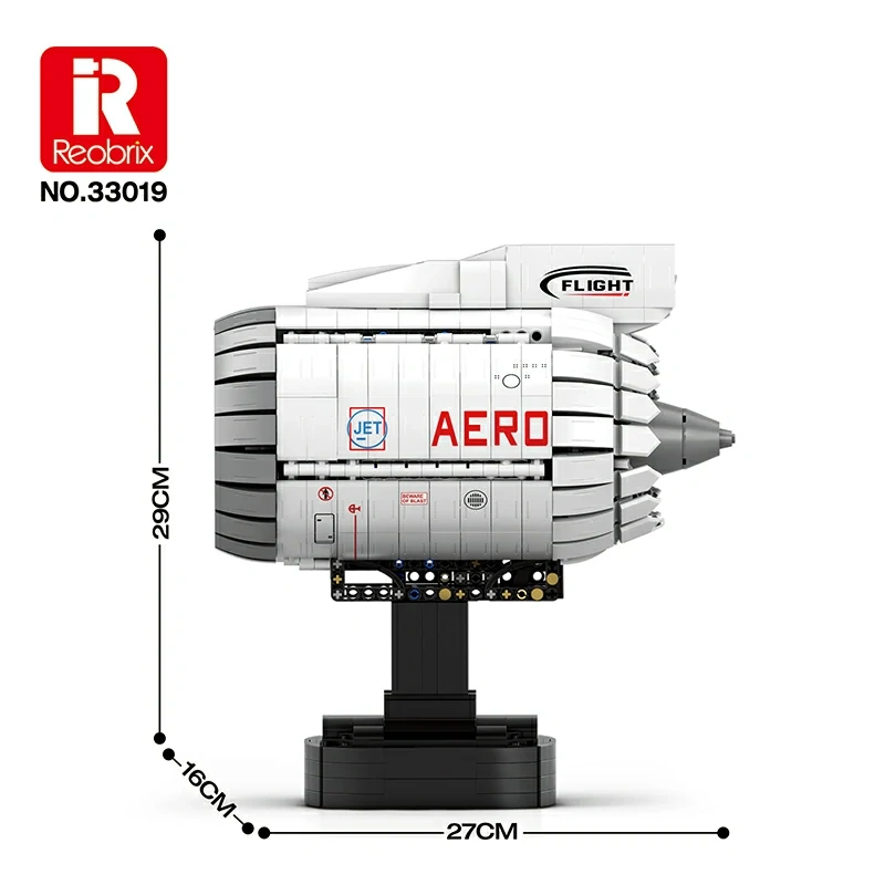Reobrix 33019 AIRCRAFT ENGINE Technic