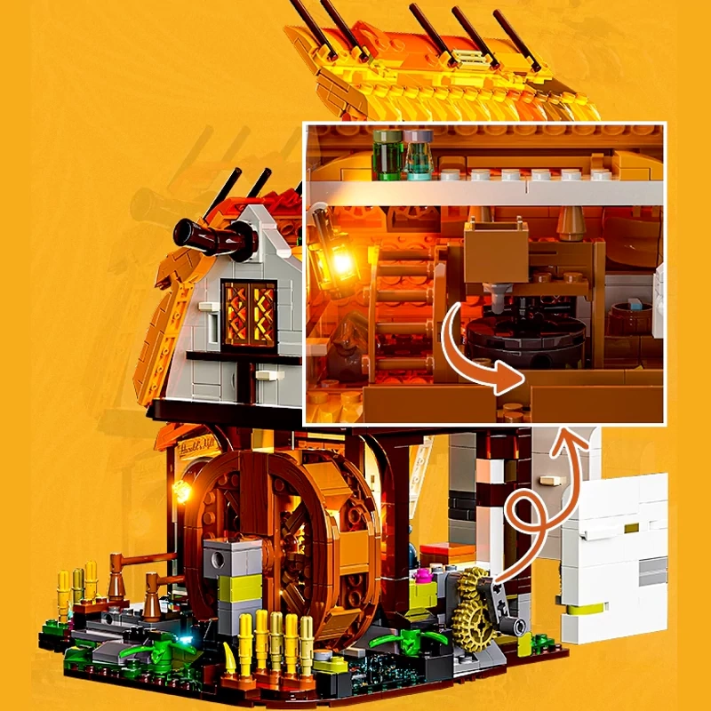 FunWhole F9061 Water Mill Modular Buildings