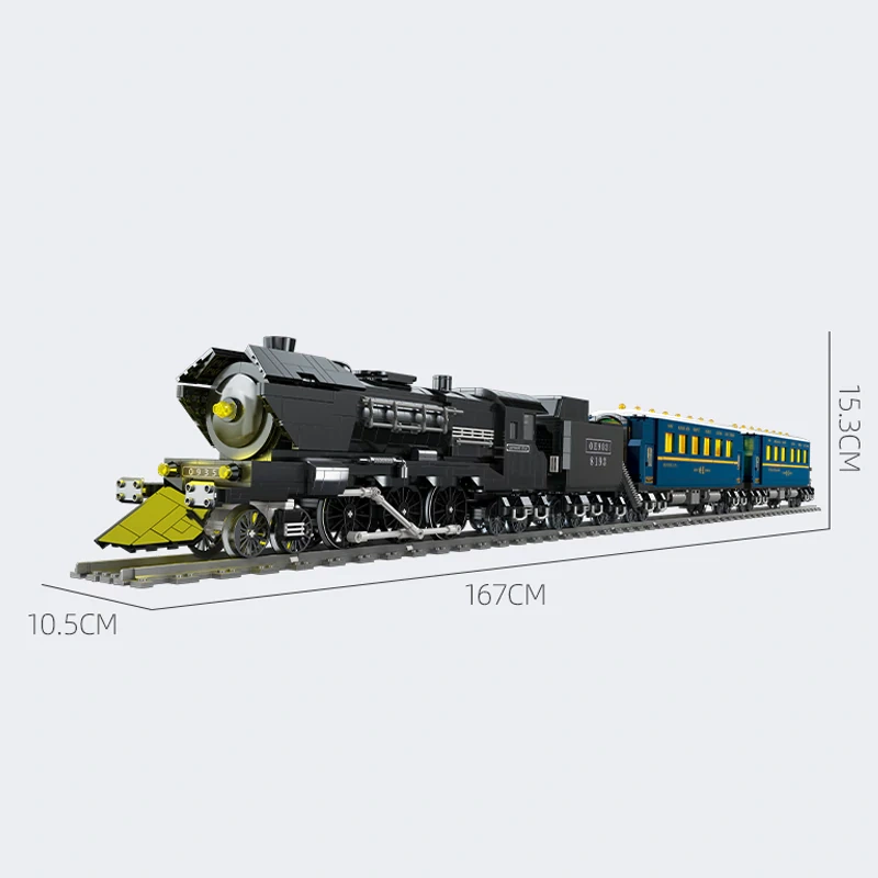 JIESTAR JJ9155 ORIENTAL STEAM TRAIN Technic