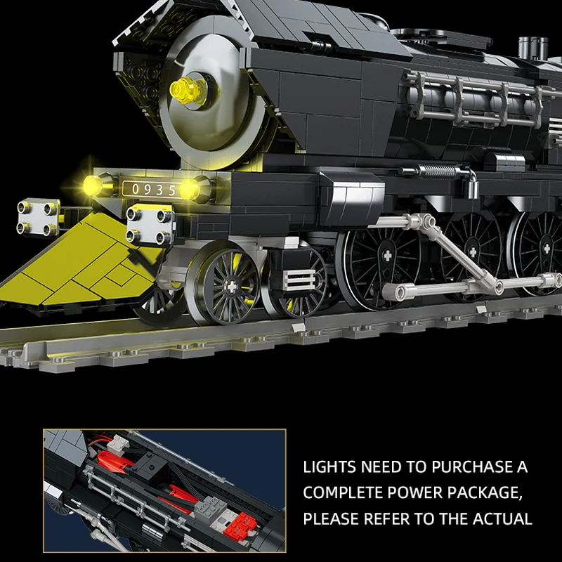 JIESTAR JJ9155 ORIENTAL STEAM TRAIN Technic