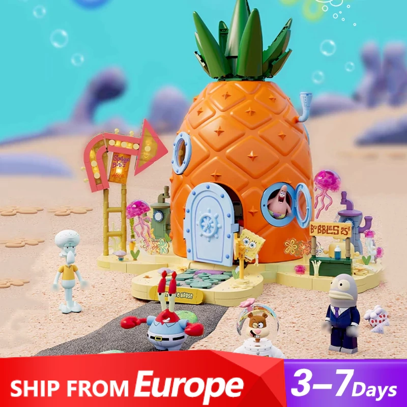 [Pre-sale] Area-X AB0032 Pineapple House Flagship Edition SpongeBob SquarePants Movie Europe Warehouse Express