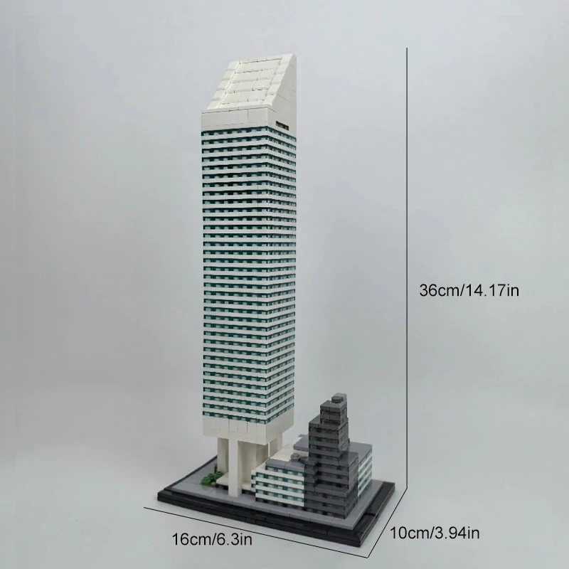 Studio MOC 150550 Citigroup Center 1:800 Scale Modular Buildings
