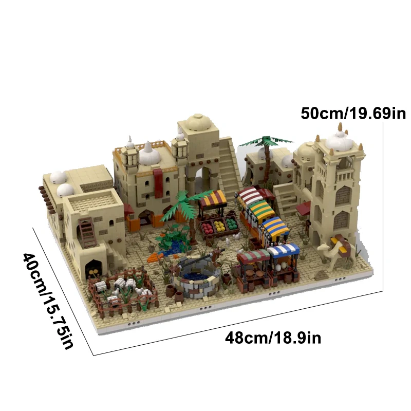 Studio MOC 32630 Desert Village Modular Buildings